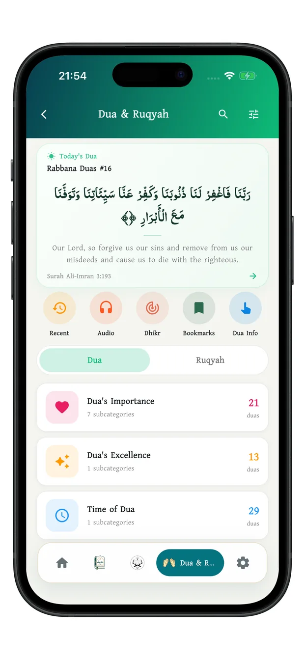 Dua & Ruqyah